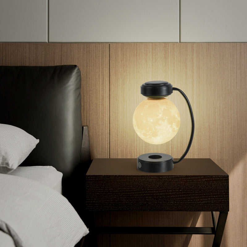 3D LED Moon Night Light Wireless Magnetic Lamp