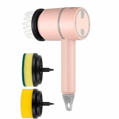 Electric Cleaning Brush Dishwashing USB Rechargeable