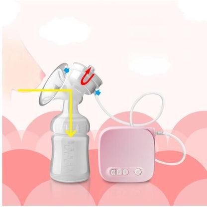 Milk Pumps Kit Electric Breast Natural Suction Enlarger Feeding Bottle USB