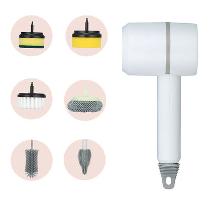 Electric Cleaning Brush Dishwashing USB Rechargeable