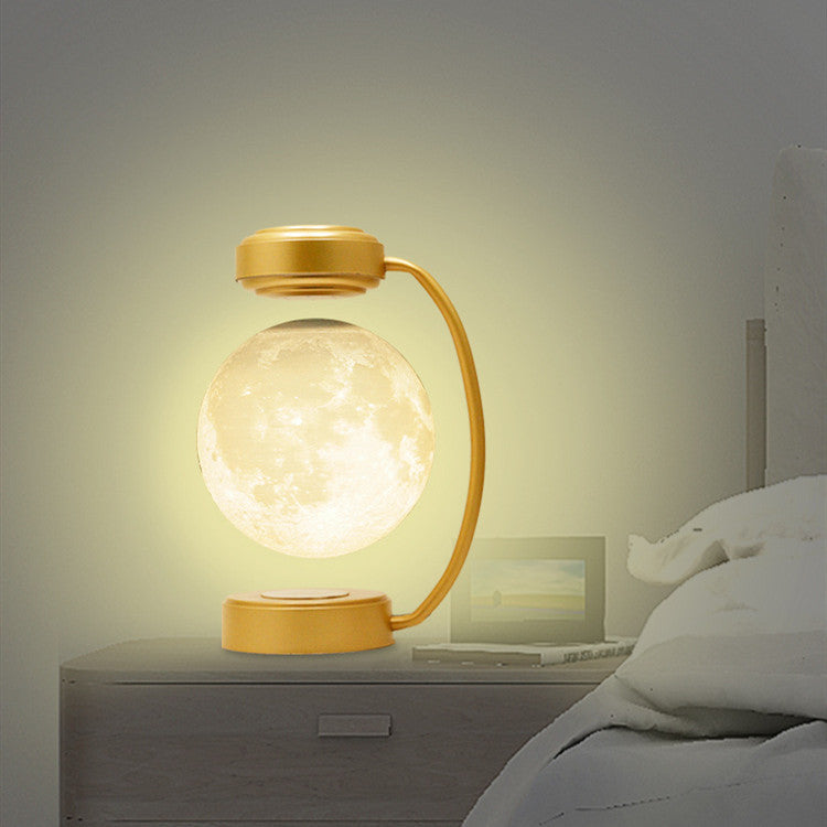 3D LED Moon Night Light Wireless Magnetic Lamp