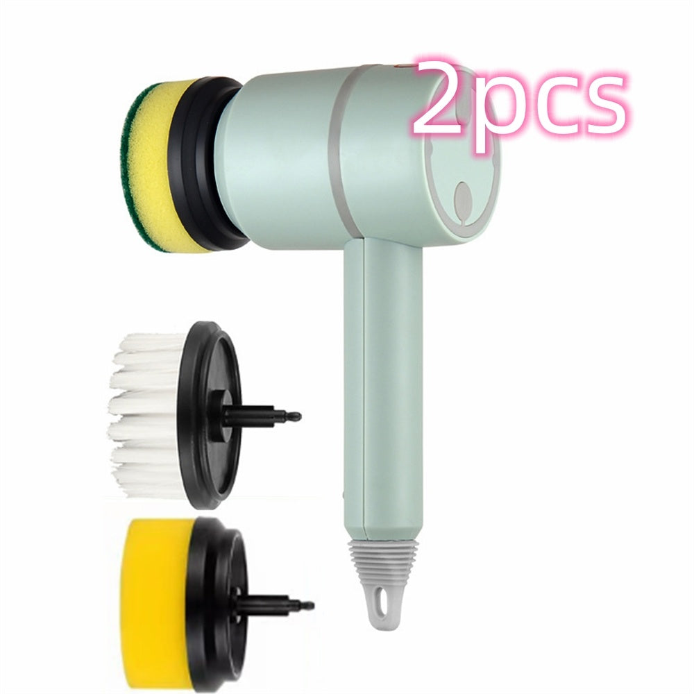 Electric Cleaning Brush Dishwashing USB Rechargeable